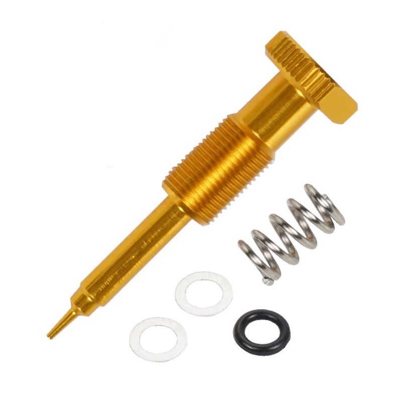 NICECNC Air/Fuel Mixture Screw Adjuster Compatible with MIKUNI BSR BS CVR CV Carburetor Replace Suzuki DRZ400S DRZ400SM,Gold - Image 1